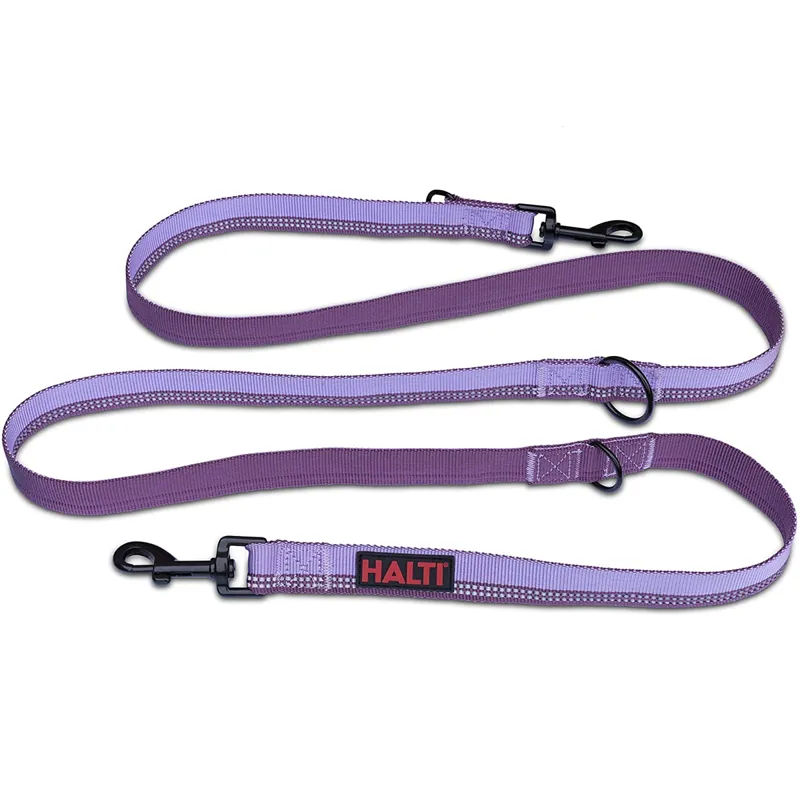 Halti Double Ended Lead - Purple