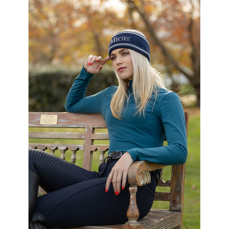 LeMieux Headband - Navy-1