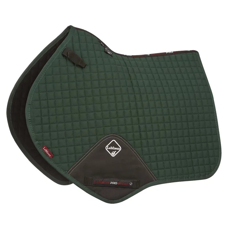 LeMieux Cotton Close Contact Square - Green