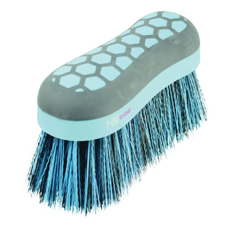 Hy Equestrian Glitter Dandy Flick Brush - Navy/Blue