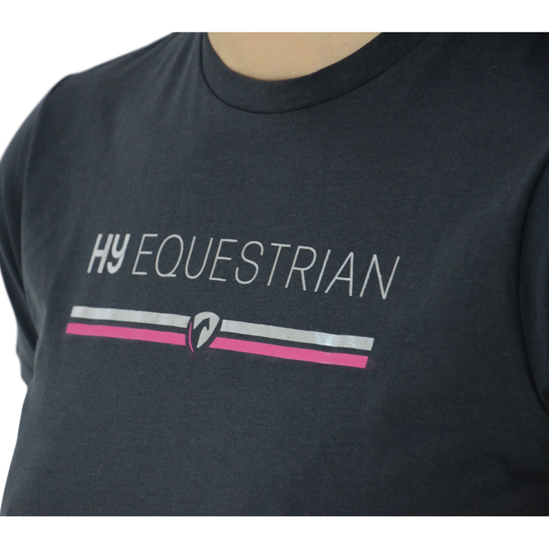 Hy Equestrian T-Shirt - Grey-1
