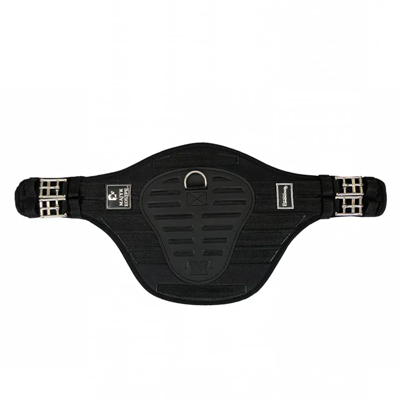 Majyk Superhorse Stud Guard Girth - Fixed Biofoam Liner - Black