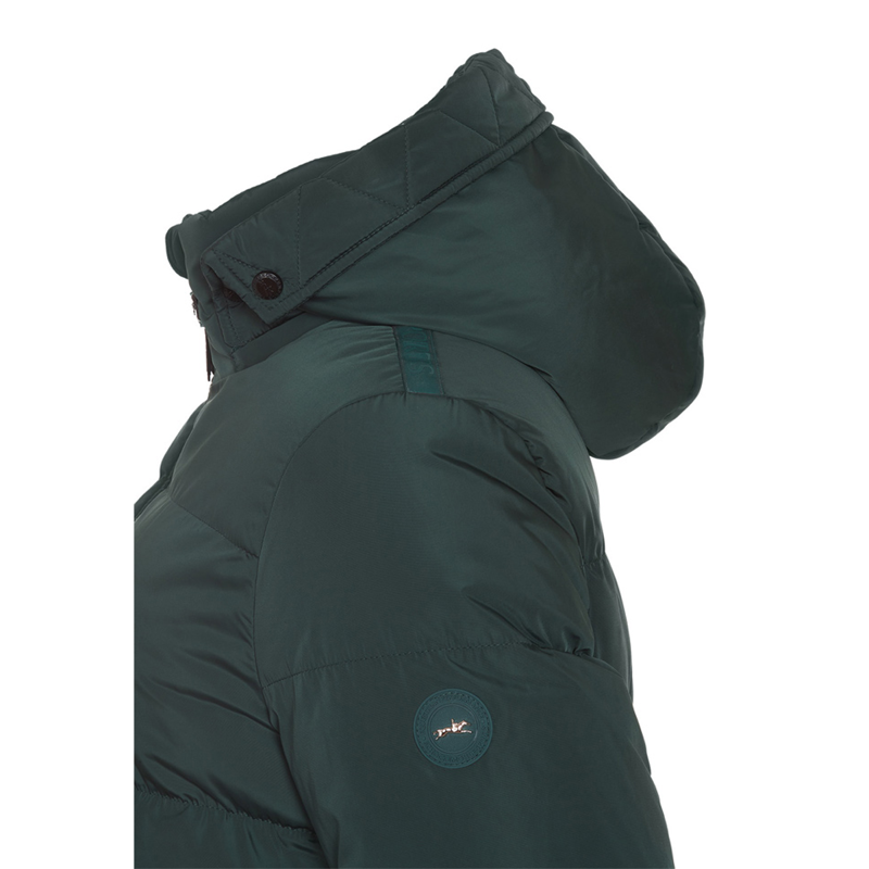 Schockemohle Kalypso Style Long Quilted Jacket - Bottle-1