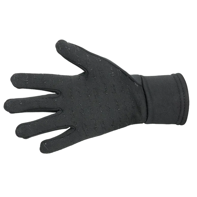 Mark Todd Winter Grip Fleece Gloves - Black-1