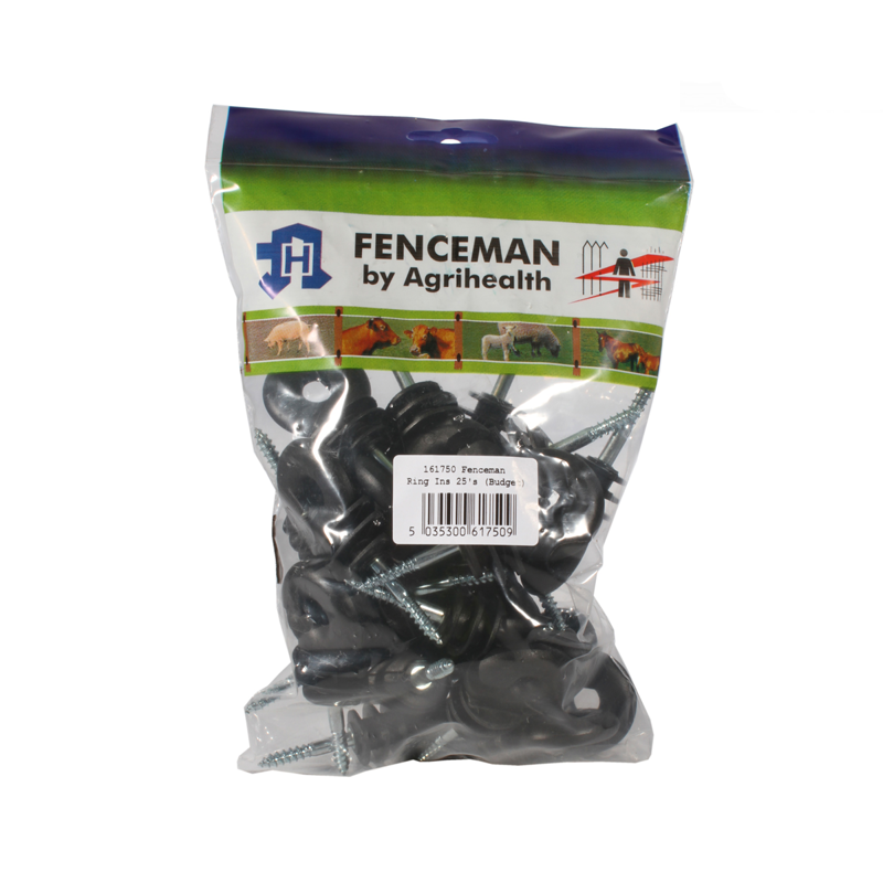 Fenceman Insulator Ring Screw On - 25 Pack-1