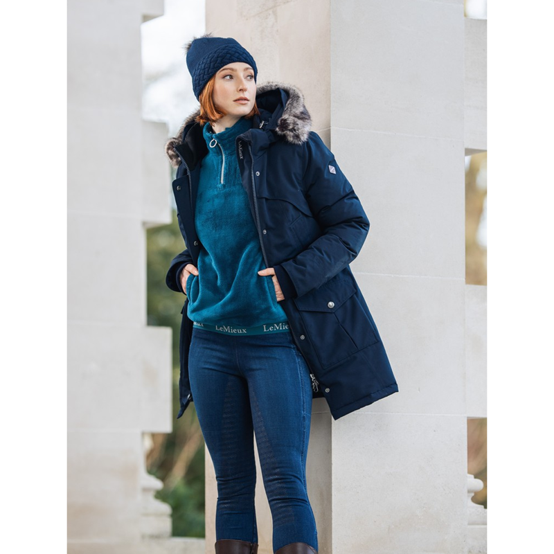 LeMieux Lola Beanie - Navy-2