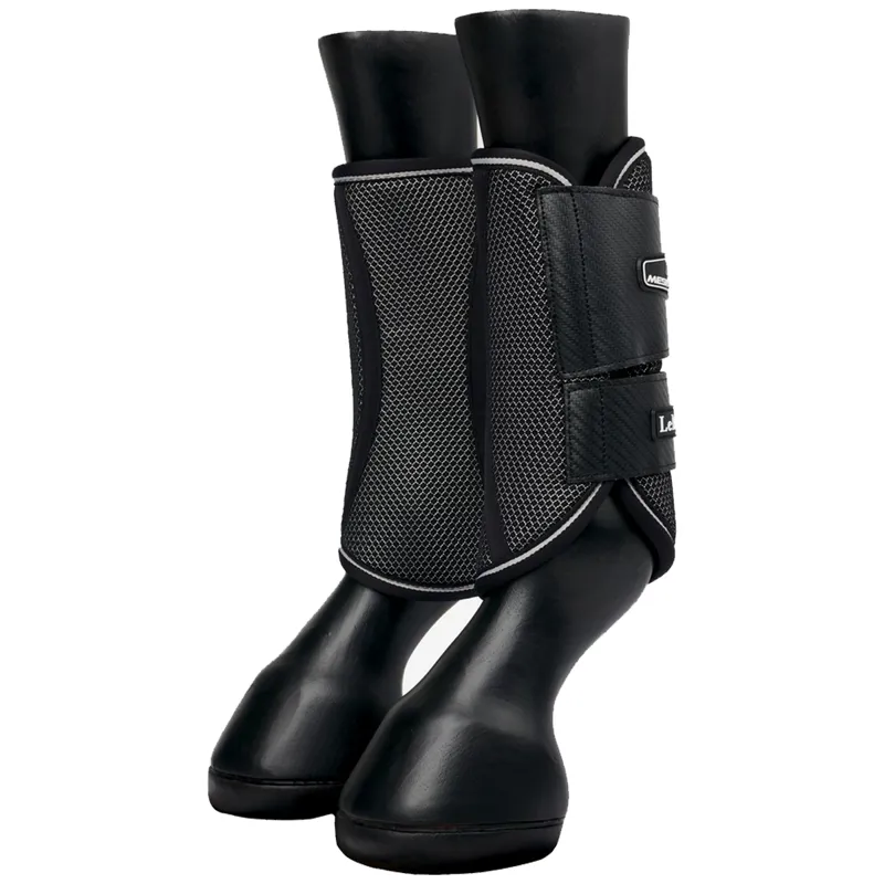LeMieux Carbon Mesh Wrap Boots - Black