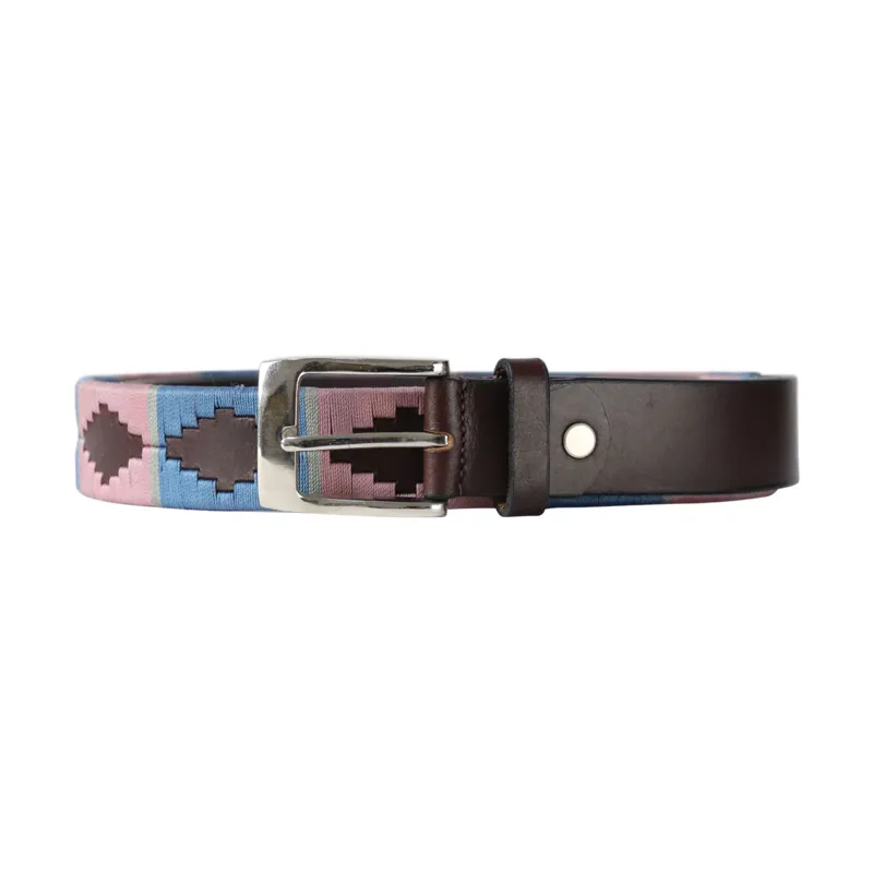 Hy Equestrian Elevate Polo Belt - Grape/Riviera
