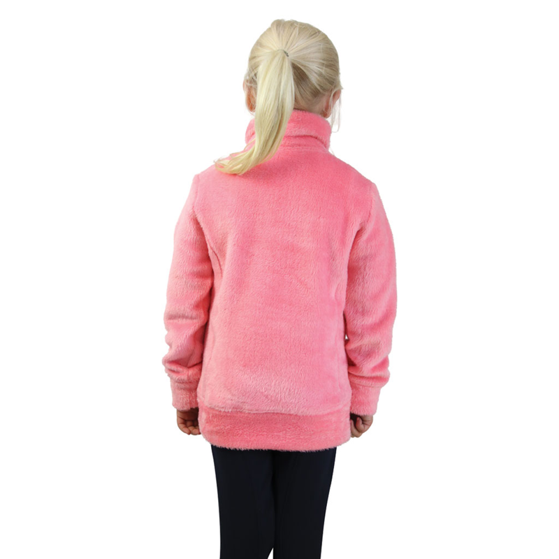 Hy Equestrian Thelwell Children's Soft Fleece - Pink-1