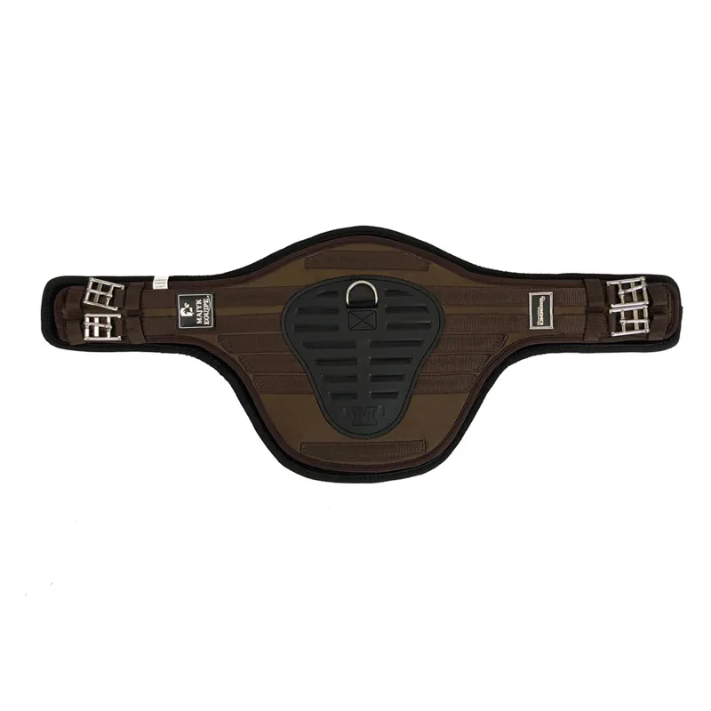 Majyk Superhorse Stud Guard Girth - Detachable Biofoam Liner - Brown