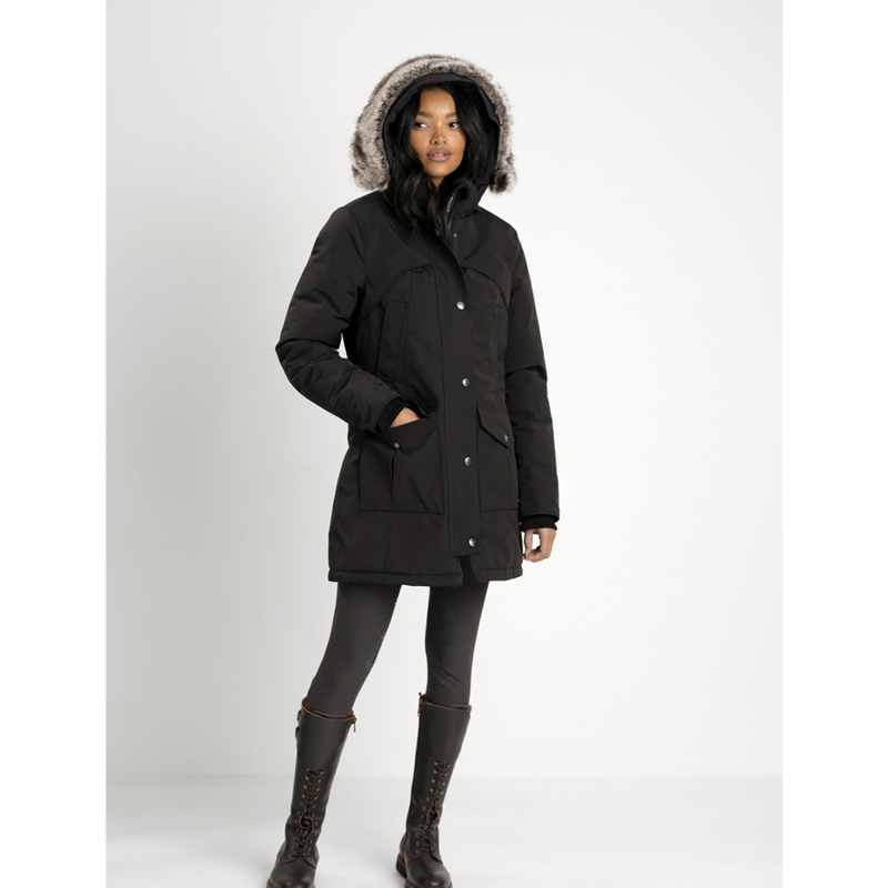 LeMieux Storm Coat - Black-2