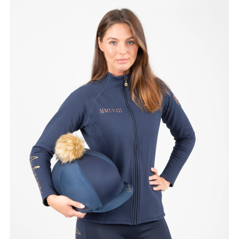 Aubrion Team Hat Cover - Navy Blue-3