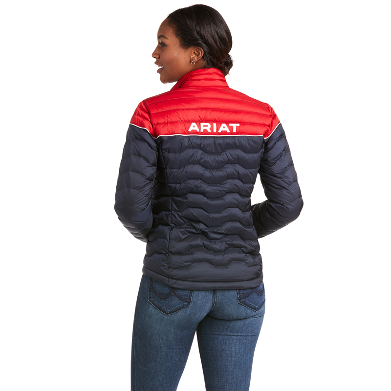 Ariat Women's Ideal 3.0 Down Jacket - Team Colourblock-1