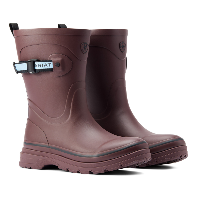 Ariat Women's Kelmarsh Mid Rubber Boot - Maroon-3