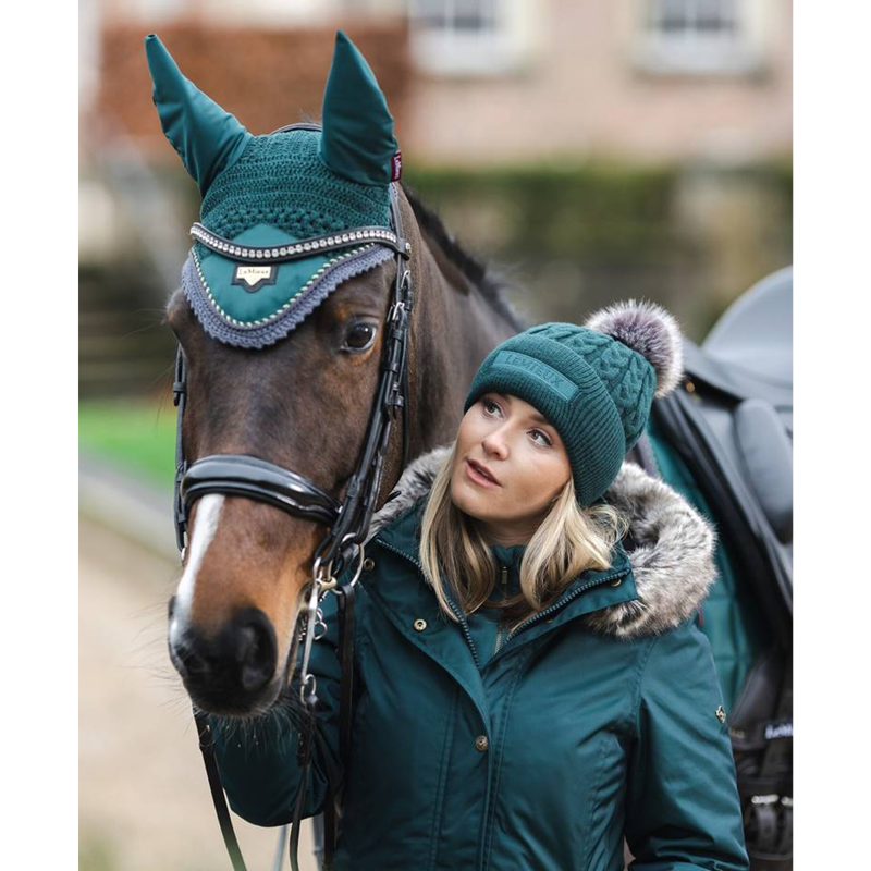 LeMieux Clara Cable Beanie - Spruce-3