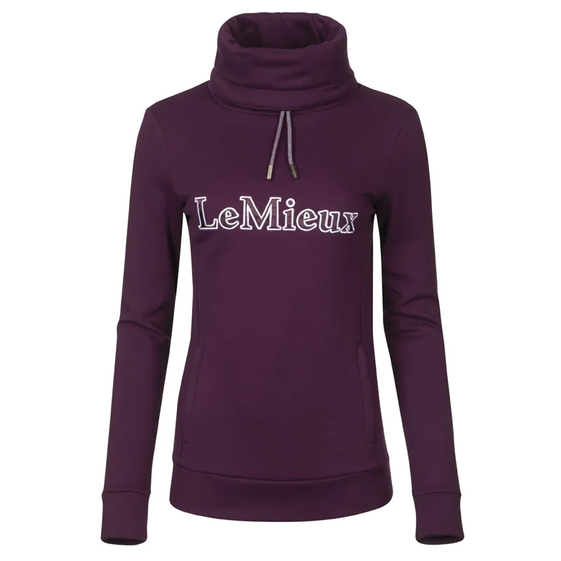 LeMieux Highland Funnel Neck Hoodie - Grape 