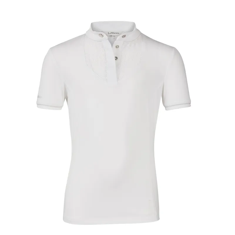 LeMieux Young Rider Belle Show Shirt - White
