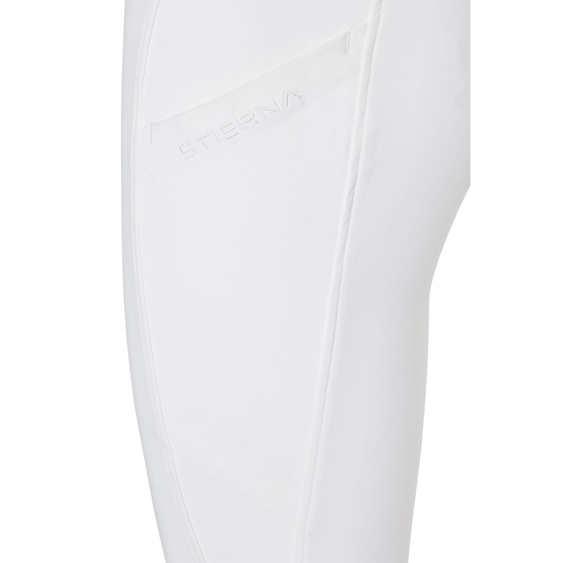 Stierna Vera Knee Grip Breeches - White-2