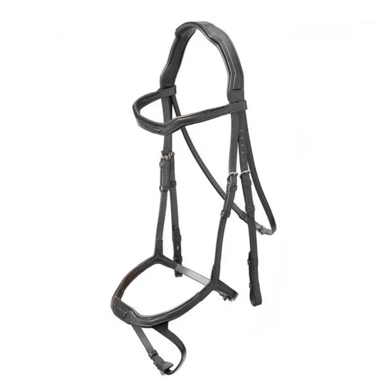 Prestige Sport Windows Bridle With Drop Noseband - Black