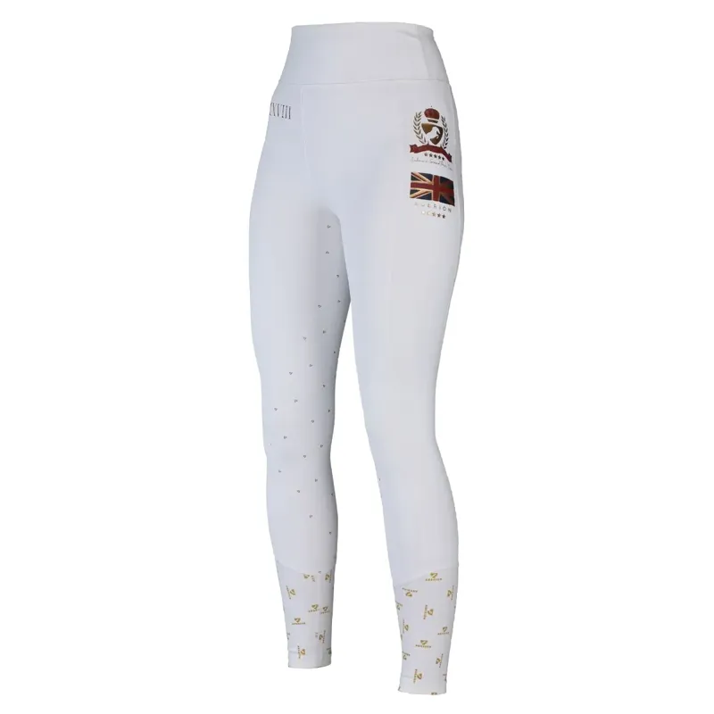 Aubrion Team Riding Tights - White