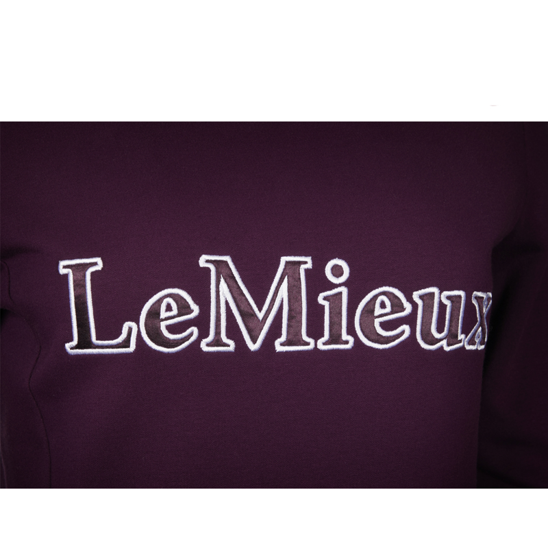 LeMieux Highland Funnel Neck Hoodie - Grape -1