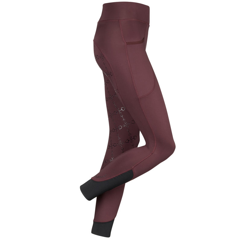 LeMieux Winter Activewear Seamless Pull On - Port-1