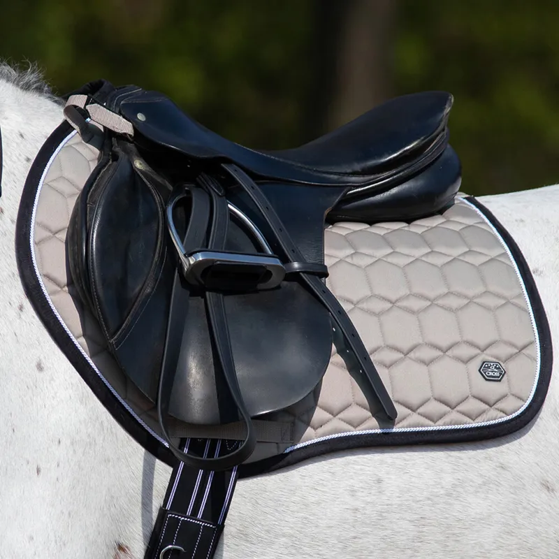 QHP Saddlepad Eldoardo - Biscuit-2