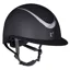 Shires Karben Elisa Ellipse Riding Hat - Black/Silver