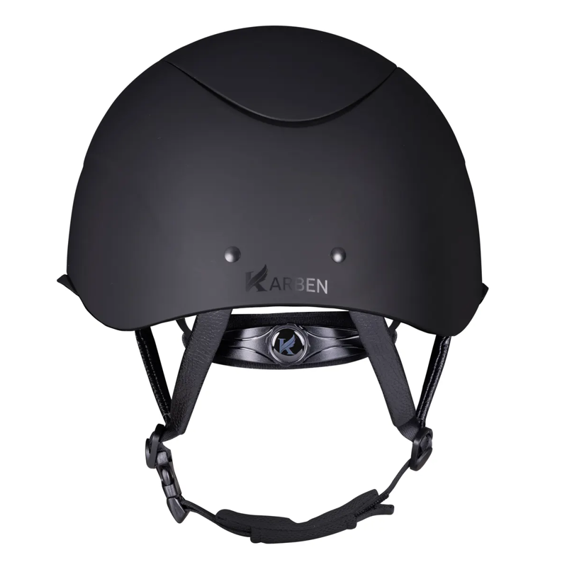 Shires Karben Elisa Ellipse Riding Hat - Black/Silver-3