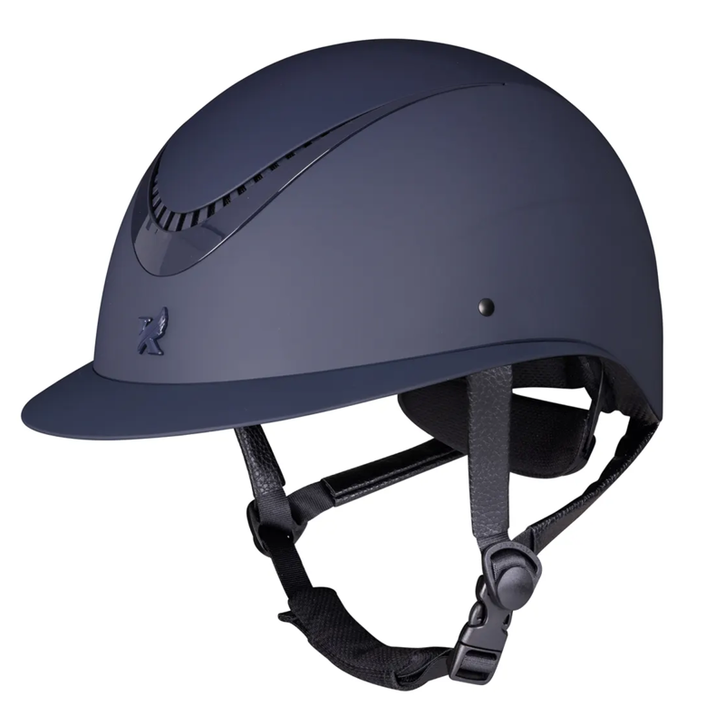Shires Karben Elisa Ellipse Riding Hat - Navy/Navy-2