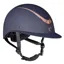 Shires Karben Elisa Ellipse Riding Hat - Navy/Rose Gold