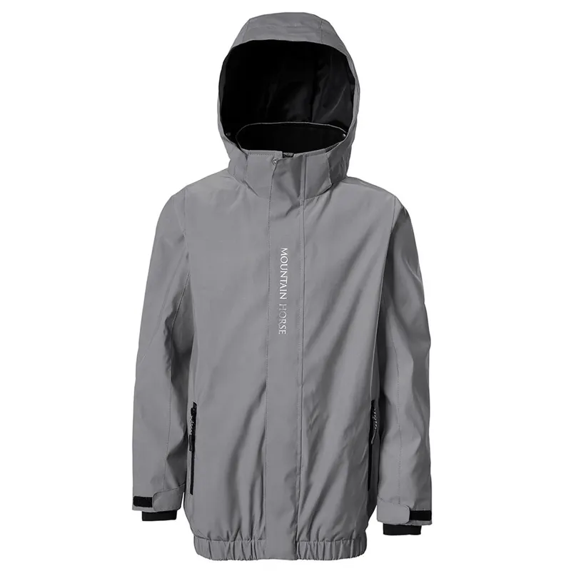 Mountain Horse Junior Flash Jacket - Silver Grey