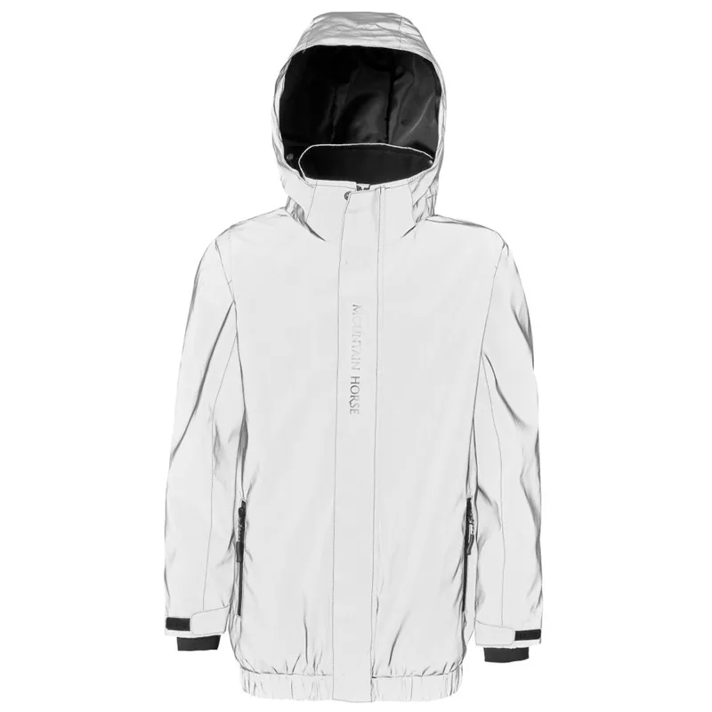 Mountain Horse Junior Flash Jacket - Silver Grey-2