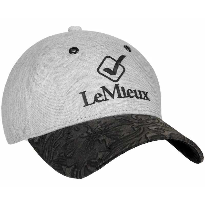 LeMieux Floral Baseball Cap - Carbon Grey