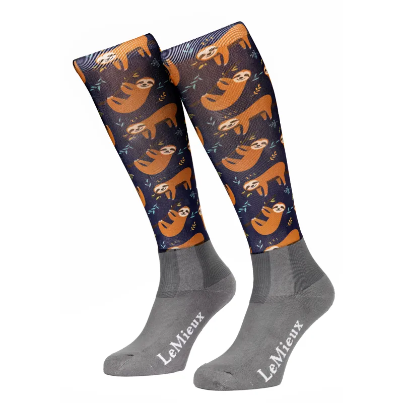 LeMieux Adult Footsie Socks - Sloth
