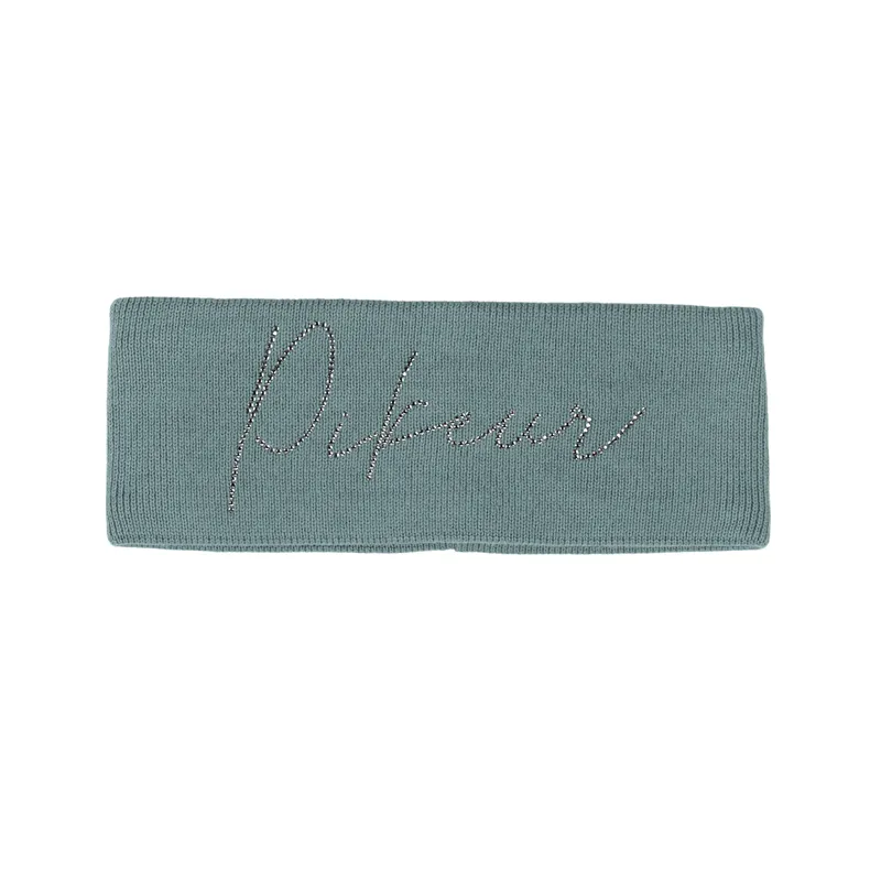 Pikeur Rhinestone Headband - Mint Grey