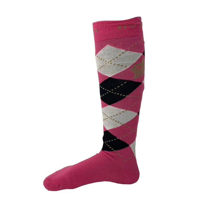 HV Polo Argyle Socks - Candy/Pink