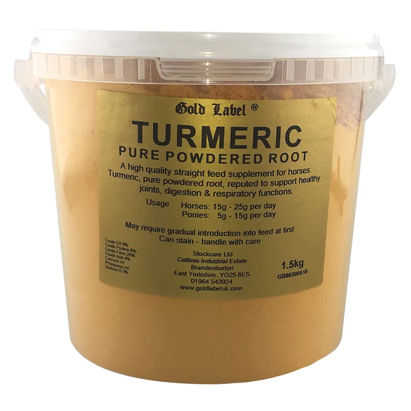 Gold Label Turmeric - 1.5kg 