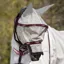 Horseware Rambo Plus Fly Mask - Oatmeal/Black/Burgundy 