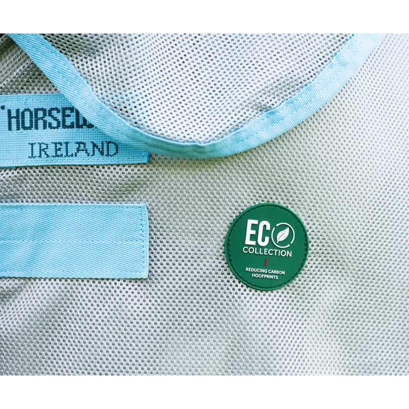 Horseware AmECO Bug Buster - Silver/Sky Blue-4