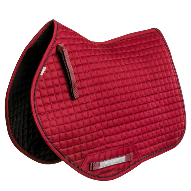 Horseware Sport Saddle Pad - Burgundy