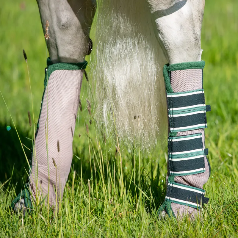 Horseware Rambo Airmesh Fly Boots Non Vamo - Oatmeal/Sage