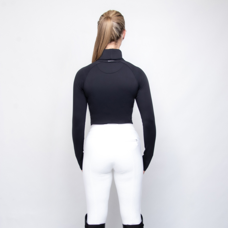 Coldstream Legars Roll Neck Top - Black-1