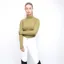 Coldstream Legars Roll Neck Top - Olive Green
