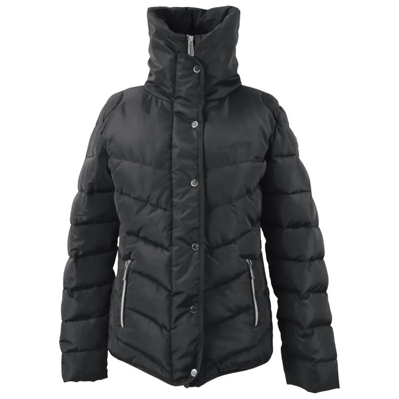  Coldstream Kimmerston Quilted Coat - Charcoal Grey