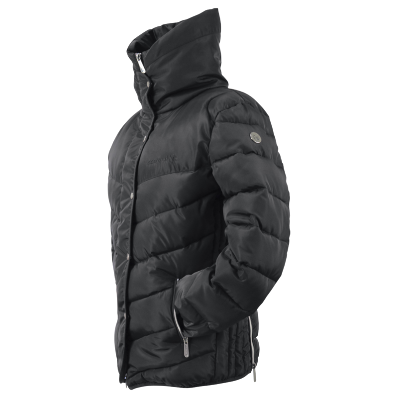  Coldstream Kimmerston Quilted Coat - Charcoal Grey-2