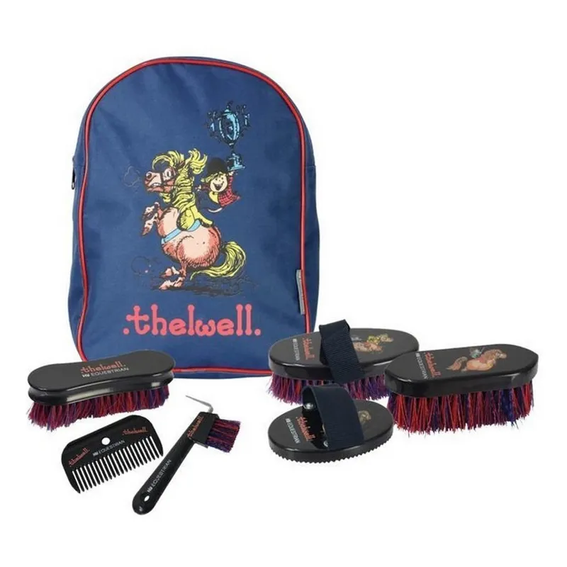 Hy Equestrian Thelwell Complete Grooming Kit Rucksack