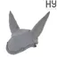 Hy Sport Active Fly Veil - Pencil Point Grey - Cob/Full