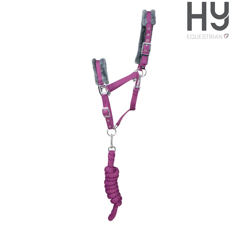 Hy Sport Active Head Collar and Lead Rope - Port Royal