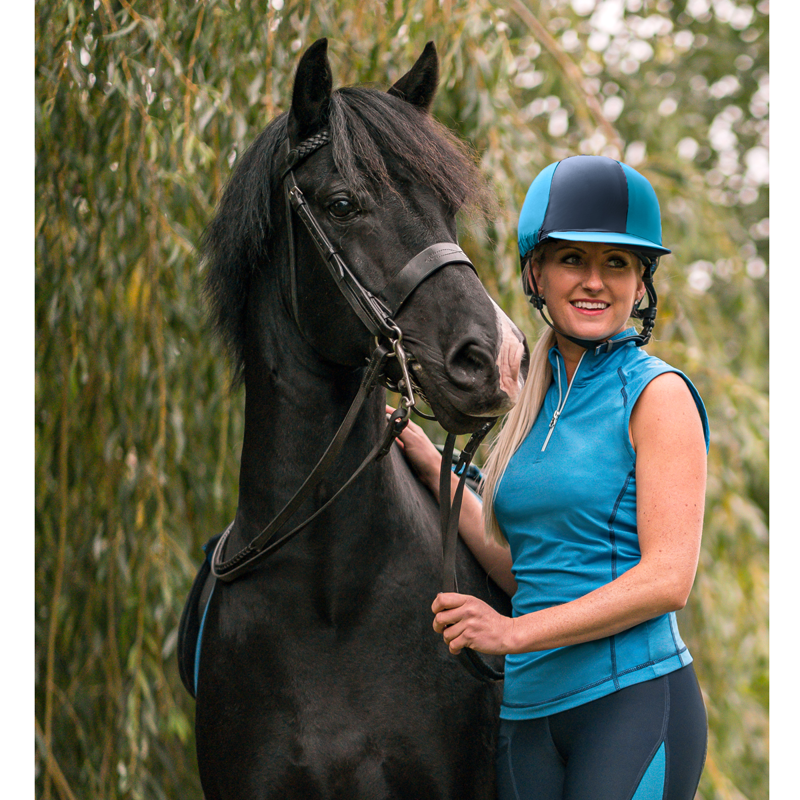 Hy Sport Active Sleeveless Top - Aegean Green-1